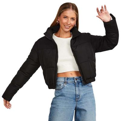 China QUICK DRY Women's Wear Winter Bubble Cropped Warm Coat Clothes Padded Stripper Thick Women's Jacket for sale