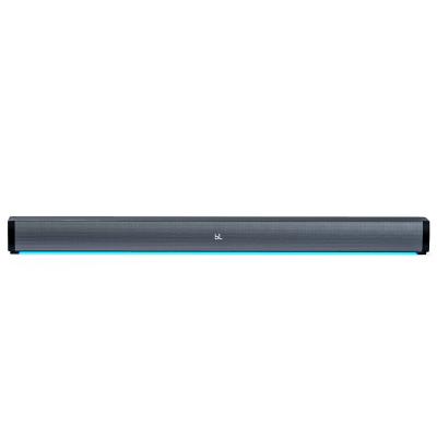 China Mini System 120W 2.0CH Wireless Sound Bar With Blue Flashing Light For TV for sale