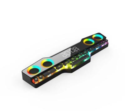 China Private Phone Function Computer Speakers RGB High Fidelity New Surround Sound Bar Party Wireless Speaker for sale