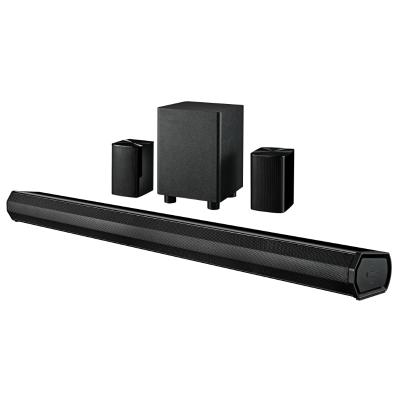 China 2021 Wireless TV System 5.1ch Speaker Surround BT Soundbar with Wireless Subwoofer for Home Theater Speaker System for sale