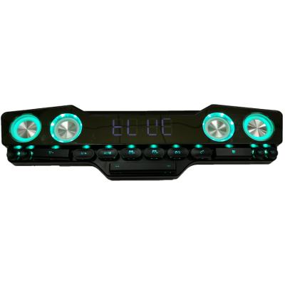 China 2021 new function computer speaker innovative RGB PC soundbar, 2.0 computer speaker for game for sale