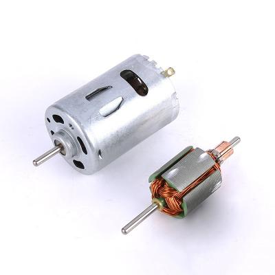 China Rs 545 Drip Proof 12v 18v High Speed ​​DC Motor Toy Motors Car Customized Metal Brushed Electric Toy Motors Car OEM 2022 Small Tools Power Torque FAN for sale