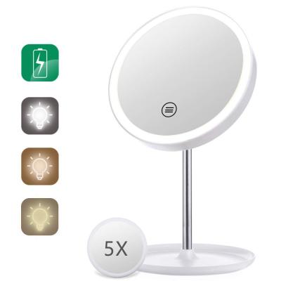 China Lit 2019 popular products led light smart mirror makeup mirror stylish dressing table mirror with lights for sale