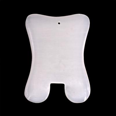 China Facial Gua Sha Gua Sha White Jade Gua Sha Scraping Board for sale