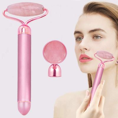 China Facial Lifting Face Massager Tool V Massager Vibrating Facial Roller for sale