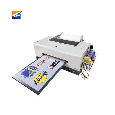 China ZYJJ A3 dtg advertising company modified PET film printer diy dtf l1800 printer for T-shirt printing for sale