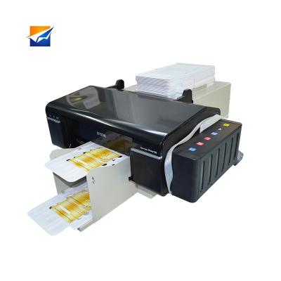 China Continue Print 100 Pieces 1440 Continuous ID Card High Resolution dpi Printing PVC Card Inkjet Printer 1440 for sale