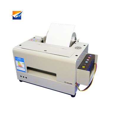 China ZYJJ Material Inkjet Digital Roll To Roll 6 Color Inkjet PVC Label Printer Sticker Printing Machine for sale