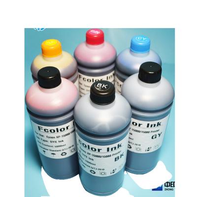 China High dark black compatible PE dye ink for epson xp15000 ink cartridge printer for sale