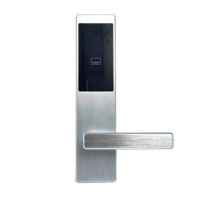 China Smart Key Card Electronic Smart Hotel Door Lock System Hotel RFID Card Lock for sale