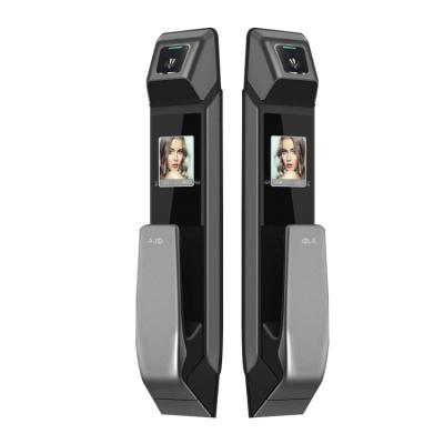 China Modern Office High Quality Full Automatic Password Locks / Apartments With Fingerprint Face Recognition Smart Door Lock for sale