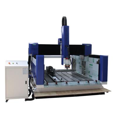 China Stone Marble Granite Quartz Sandstone Robot Arm CNC Router For 3d Carving Spindle Motor CNC Router for sale