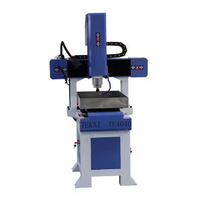 China Tekai 4 Axis Aluminum Mini CNC Engraving Machine with Aluminum Copper Price for sale