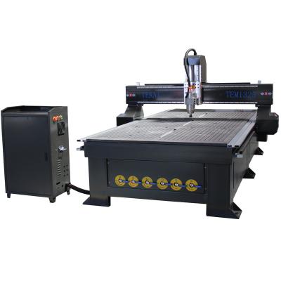 China Woodworking Tabletop Machine Router 1300x2500 Door CNC Solid Wood CNC Router For Furniture for sale