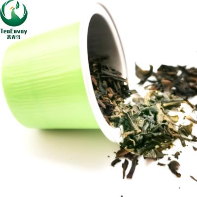 China Yingde black tea coffee capsule HACCP ISO9001 certification Chinese loose ripe black tea coffee capsule healthy tea for sale