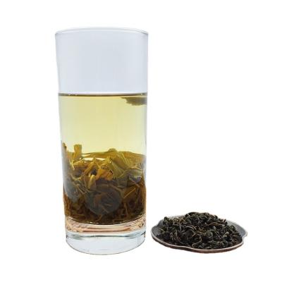 China Tea drinks Yunnan 2022 Baoshan ancient tree tea Dianhong roasted fragrant green tea for sale