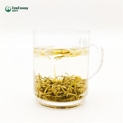 China Xinyang high fragrance of healthy drinks maojiangreen milk Jasmine Tea Green Jasmine Tea Fresh Flower Scented Jasmine Green Tea Leaves Bubble for sale