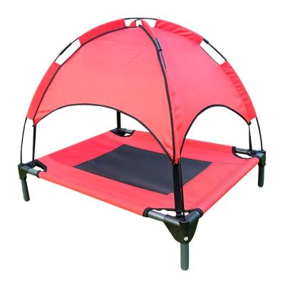 China Factory direct sale outdoor pet travel bed waterproof pet tent dog bed with canopy for sale