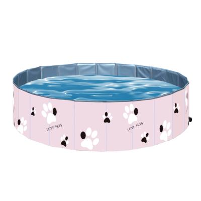 China Sustainable Collapsible Collapsible Pet Bathing Pool Dog Bath Pool Kids Kiddie Bathtub for sale