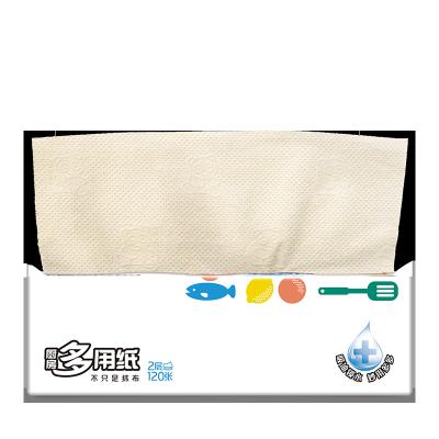 China Embossed Oil Absorption Individually Wrapped Kitchen Oil Absorption Tissue Paper Kitchen Towel Strong Paper for sale