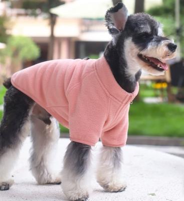 China Stocked Winter Dog Clothes for Dogs Puppy Pet Coat Yorkie Jacket Warm Fleece Dog Vest Chihuahua Pug Outfits for sale