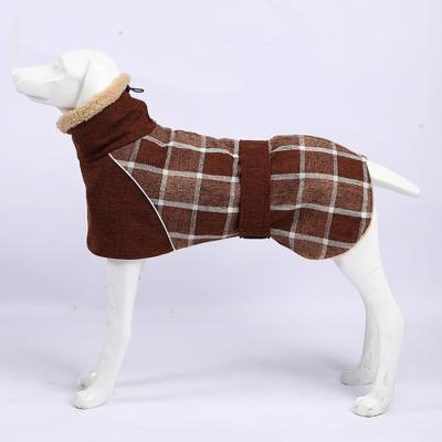 China Stocked Dog Clothes Winter Thick Warm Dog Jacket Coat for Small Large Dogs Reflective Windproof Pet Clothing for sale