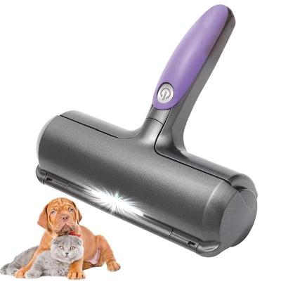 China Stocked Pet Hair Remover Roller Cleaning Dog Cat Brush Fur Remover Animals Hair Brush Car Clothing Couch Sofa Carpets Combs for sale