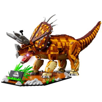 China Building Toy TYCOLE 2000+Pcs Dinosaur Building Block MOC Model Bricks Building Toy TYCOLE 2000+Pcs Spinosaurus Ceratosaurus Triceratop for sale