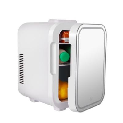 China 8L COMPRESSOR Refrigerated Portable Mini Refrigerator, Heating, Refrigeration, Cosmetic Mirror Light Box for sale