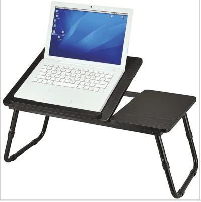 China Small Computer Adjustable Portable Table Factory Adjustable Angle (Height) Laptop Stand Table Folding Laptop Table for sale