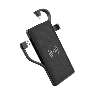 China Fast Charging Support S10 Power Bank 10000mAh Rechargeable Wireless Charge for sale