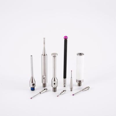 China Measuering High Precision Tungsten Carbide Testing Style CMM Metric Styli Red Styli With Imported Ruby for sale