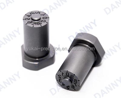 China Die Casting Code Insert Date Stamps Punch For Plastic Injection Molding Date Marked Pin for sale