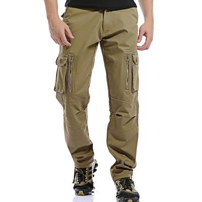 China Winter QUICK DRY Cheap Military Pants Work Casual Twill Pants Pants Wholesale Cargo Sporty Men's Cargo Pants With Side Pockets for sale