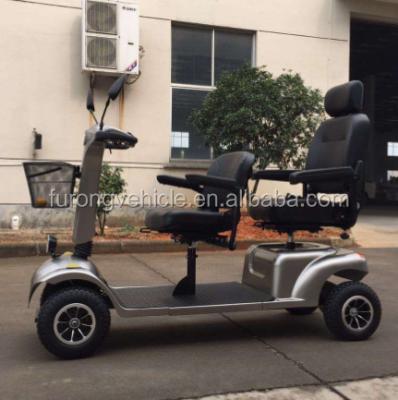 China Imported Electric Elderly Controller Tandem Person Mobility Scooter #QX-04-10A for sale