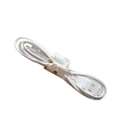 China Home Appliance 3 Outlet Polarized Indoor Extension Cord 16/2 SPT-2 13AMP 125V for sale