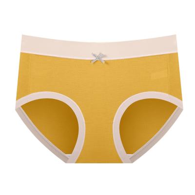 China 2022 Ladies High Quality Modal Underwear High Waist Cotton Bow Hip Buttocks Panties Breathable Seamless Women for sale