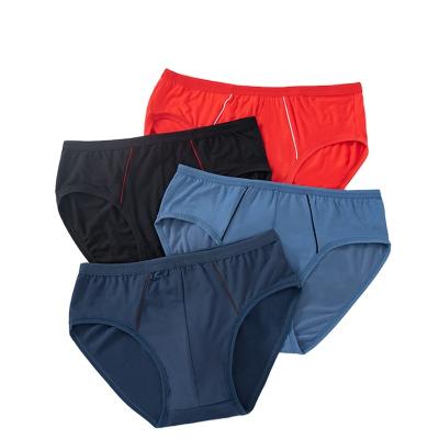 China High Quality Cotton Mens Underwear Breathable Briefs Plus Size Soft Briefs for sale