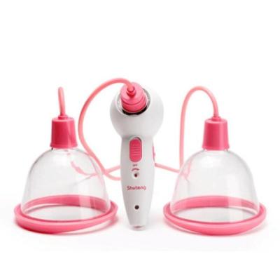 China Nipple Cupping Electric Vacuum Suction Enhancer Enlargement Vacuum Breast Massage Breast Massager Body Beauty Machine Nipple Enlarge Device for sale