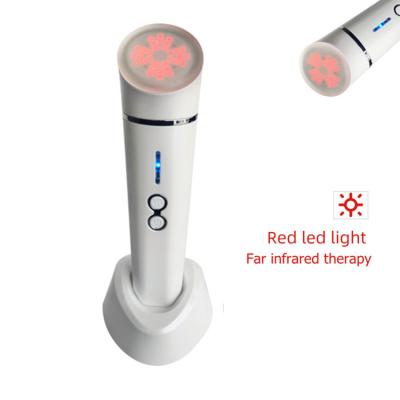 China Blood Vessels Removal Face Skin Lifting Handheld Far Infrared Led Hot Compress Therapy Beauty Device For Home Use Personal Skin Care Instrument for sale