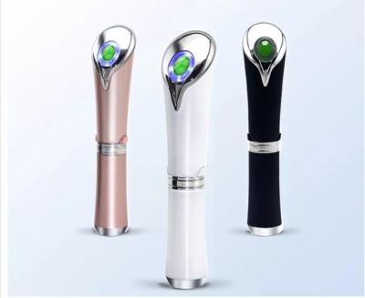 China Portable 2 IN 1 USB Rechargeable Eye Care Massager With 45 Degree Heat For All Face Eye Care Wand for sale