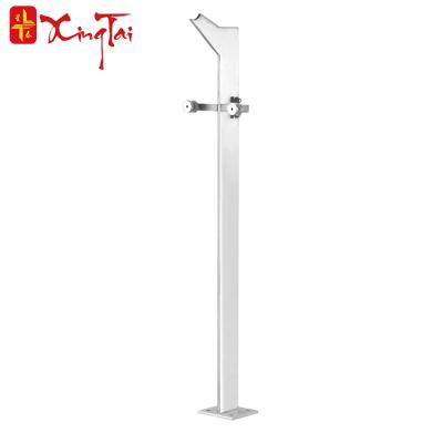 China Hot Sale Modern Stainless Steel Balcony Column Staircase for sale