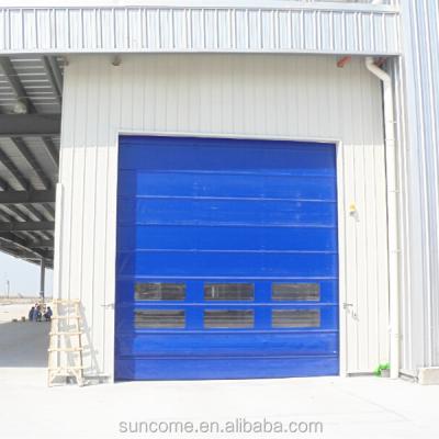 China Manufacture modern professional industrial pvc folding door roller cheap fast door for sale