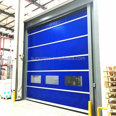 China 2020 Traditional Industrial Interior Radar Intelligent Soft Curtain PVC High Speed ​​Door for sale