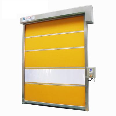 China 2020 Traditional Remote Control Electric Automatic Industrial Fast PVC Roll Up Door for sale