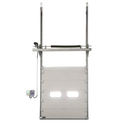 China Warehouse Wind Load Overhead Automatic Sectional Industrial Door Eco - Friendly From China for sale