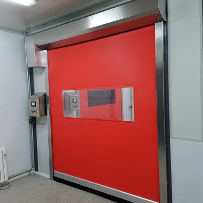 China Modern PVC Sealing Box Control High Speed ​​Door With Remote Control for sale