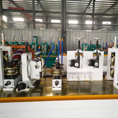 China Automatic iron pipe welding machine/tube mill/tube mill machine high frequency carbon pipe production line welded tube mill iron 380v for sale