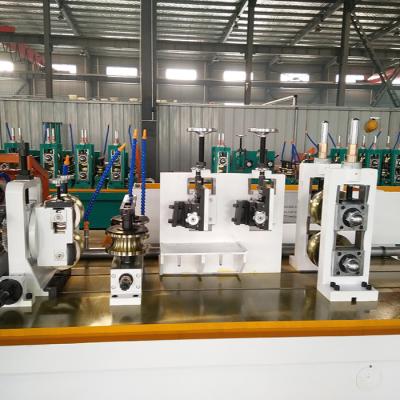 China Automatic Iron Pipe Making Machine / Steel Pipe Production Line Pipe Machinery for sale