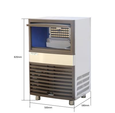 China Undercounter commercial electric ice maker, durable water cooled ice maker for sale